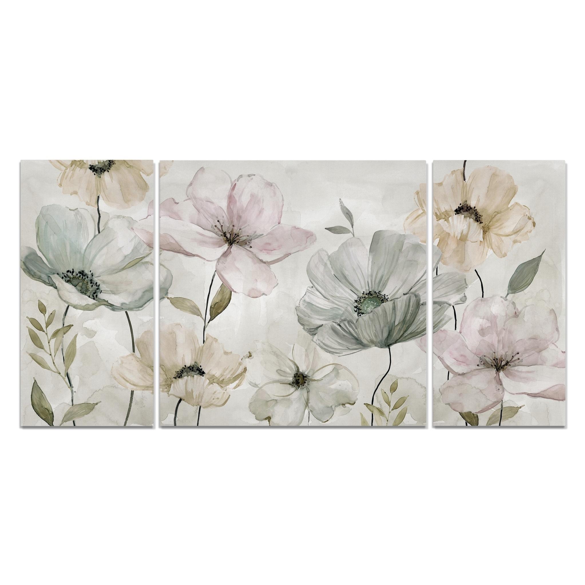 Garden Grays-A Premium Multi Piece Art available in 3 sizes
