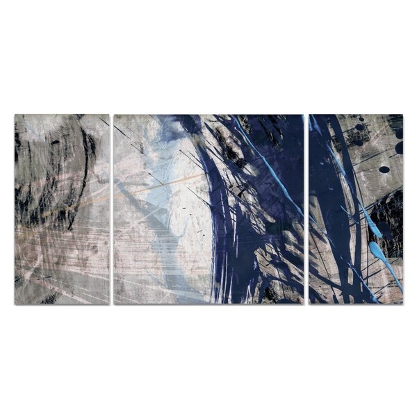 Blue Noise II' A Premium Multi-piece Canvas Wall Art