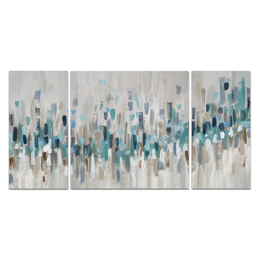 Blue Staccato-A Premium Multi Piece Art available in 3 sizes