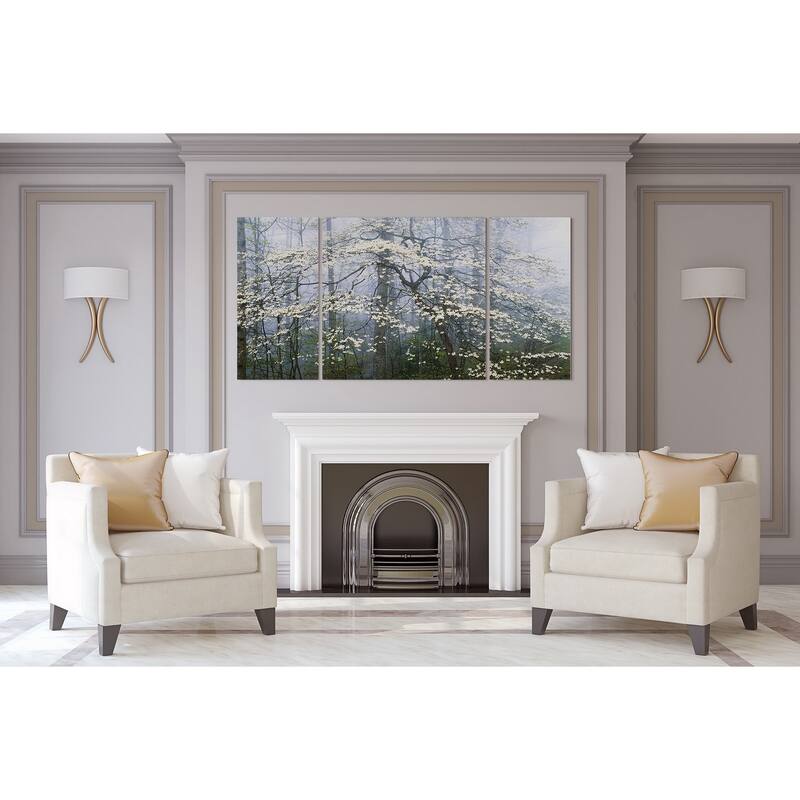  Dogwood Canopy-A Premium Multi Piece Art available in 3 sizes