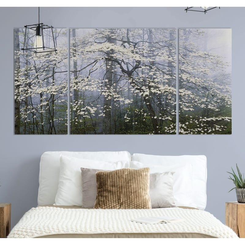  Dogwood Canopy-A Premium Multi Piece Art available in 3 sizes