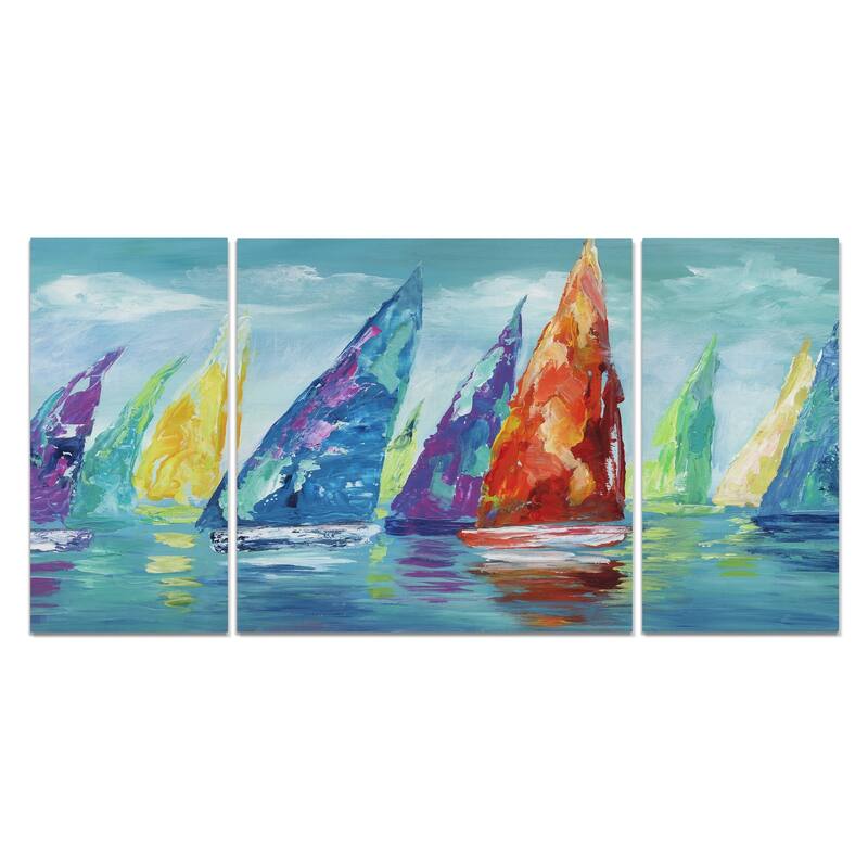  Fine Day Sailing II-A Premium Multi Piece Art available in 3 sizes