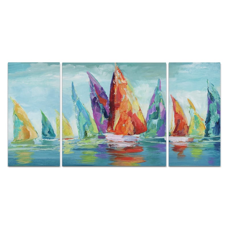 Fine Day Sailing I-A Premium Multi Piece Art available in 3 sizes