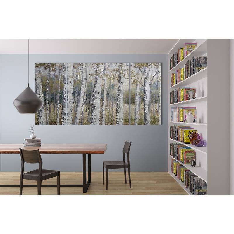 Hidden Birch-A Premium Multi Piece Art available in 3 sizes