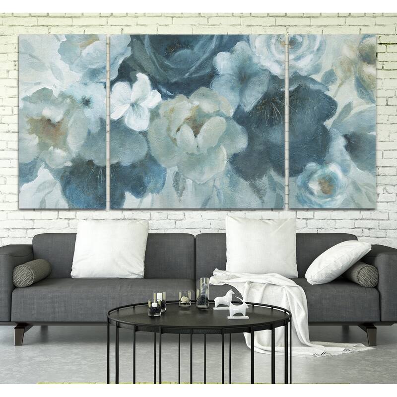 Blue on Blue-A Premium Multi Piece Art available in 3 sizes