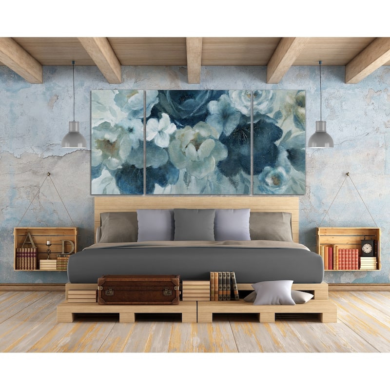 Blue on Blue-A Premium Multi Piece Art available in 3 sizes