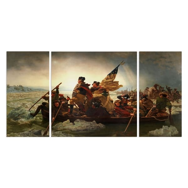 Washington Crossing the Deleware-A Premium Multi Piece Art available in ...