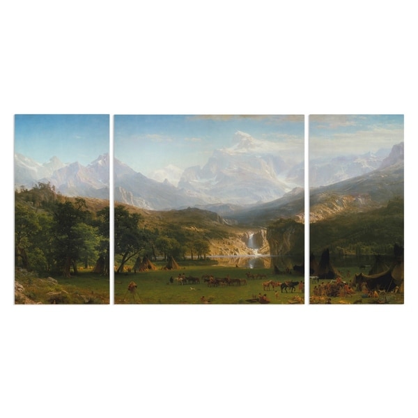 Wexford Home 'The Rocky Mountains' A Premium Multi Piece Art