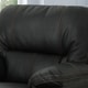preview thumbnail 4 of 7, Elodie Faux Leather Swivel Power Glider Recliner by Christopher Knight Home
