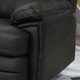 preview thumbnail 5 of 7, Elodie Faux Leather Swivel Power Glider Recliner by Christopher Knight Home