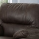 preview thumbnail 8 of 7, Elodie Faux Leather Swivel Power Glider Recliner by Christopher Knight Home