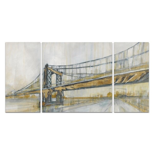 Wexford Home 'Brooklyn Rain' Canvas Premium Multi Piece Art