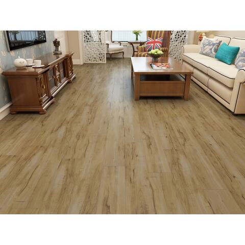 7.68" Wide Natural Laminate Flooring (25.51 SF/Carton)