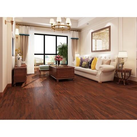 7 3/4" Wide Newport Mahogany Laminate Flooring (25.51 SF/Carton)