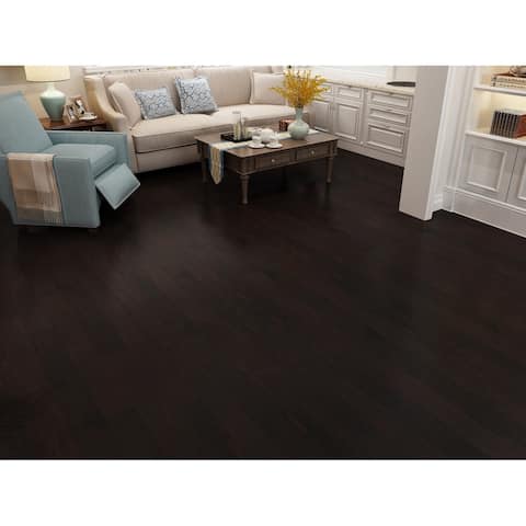 Espresso Finish Engineered Hickory Wood Flooring (20.02 Sq. Ft/Carton)
