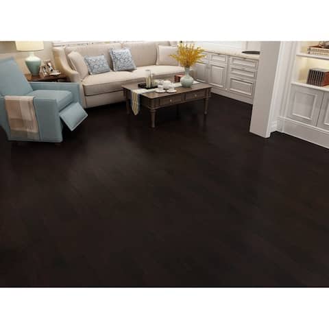 Espresso Finish Engineered Hickory Wood Flooring (20.02 Sq. Ft/Carton)