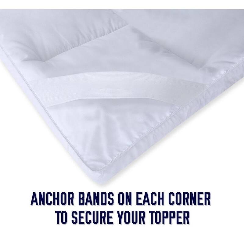 Home Sweet Home Dream Hypoallergenic 2-inch Down Alternative Fiber Bed Topper