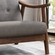 preview thumbnail 7 of 7, Hetel Mid-Century Modern Settee by Christopher Knight Home