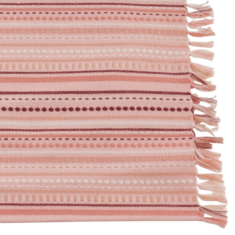 Cotton Table Mats With Stitched Design (Set of 4)
