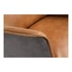 preview thumbnail 5 of 5, Aurelle Home Mid-Century Modern Cognac Leather Arm Chair