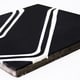 preview thumbnail 5 of 3, Handmade Chawen Black/White Tile, Pack of 12 (Morocco)