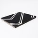 preview thumbnail 3 of 3, Handmade Chawen Black/White Tile, Pack of 12 (Morocco)