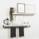 Handmade Del Hutson Designs True Floating Shelf and Towel Rack - Thumbnail 5