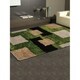 Color block area rug