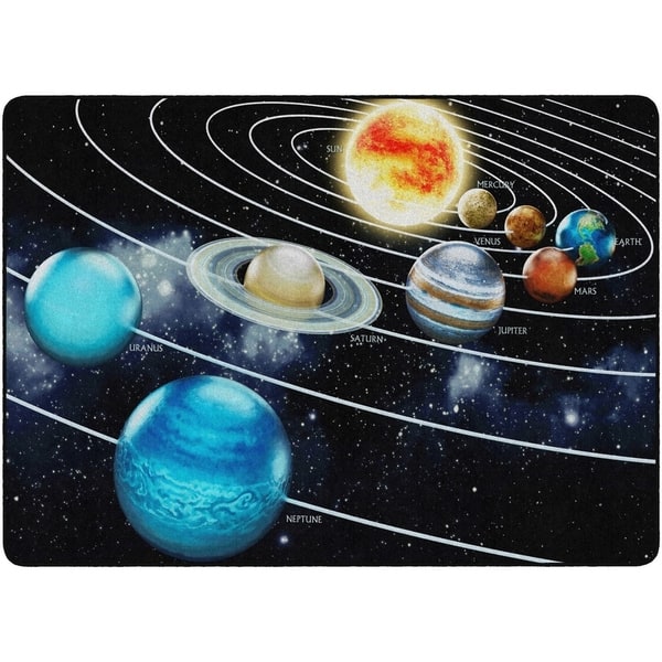 Shop Flagship Carpet Kids Nylon Traveling The Solar System