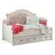 preview thumbnail 4 of 4, Signature Design by Ashley Nettle Bank White Wood Finish Day Bed with Storage Size - Twin