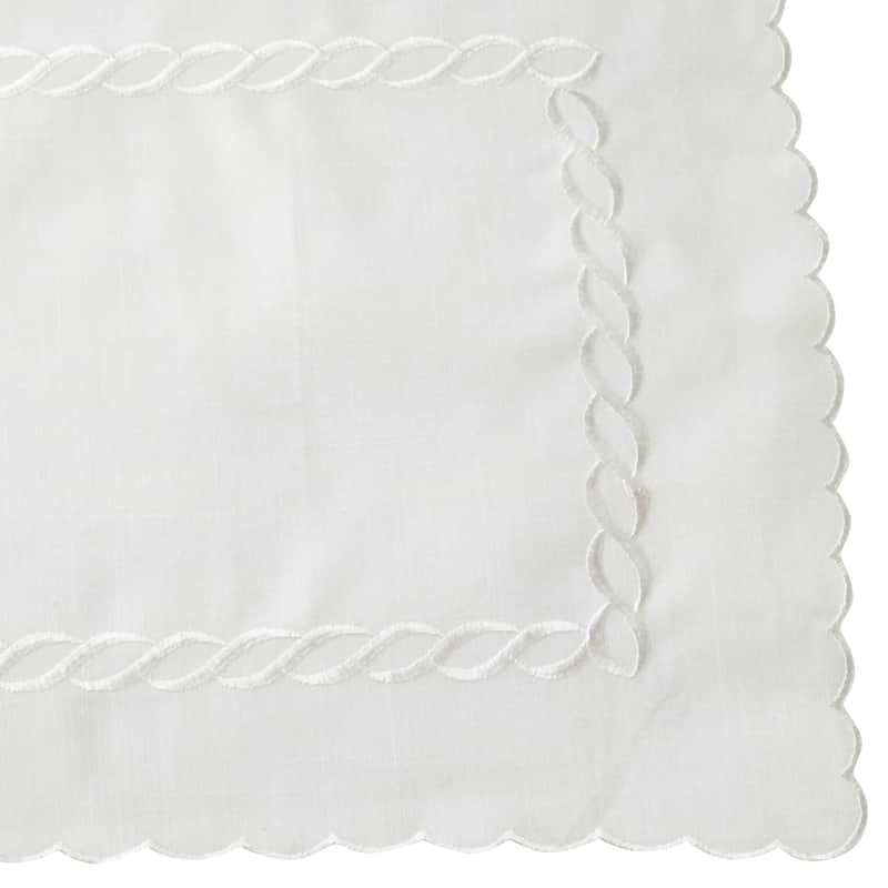 Braid Embroidered Table Mats (Set of 4)