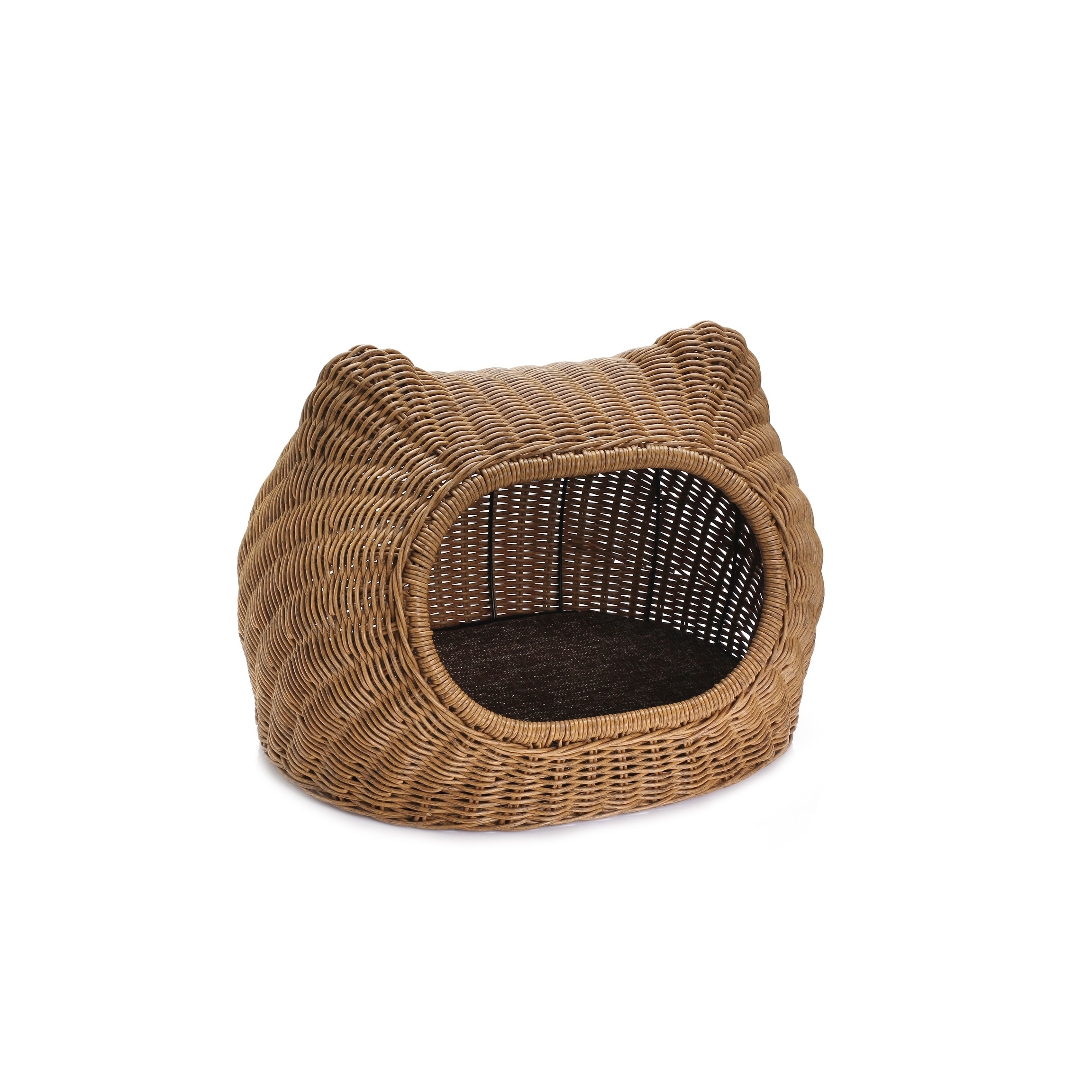 wicker outdoor dog bed