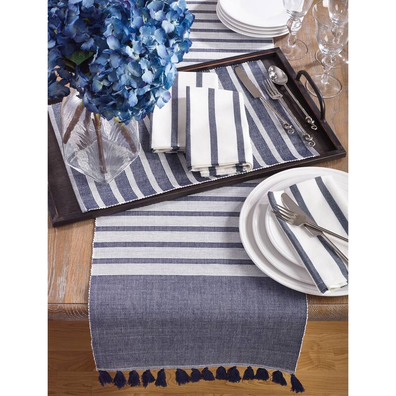 Stripe Design Table Mats (Set of 4)