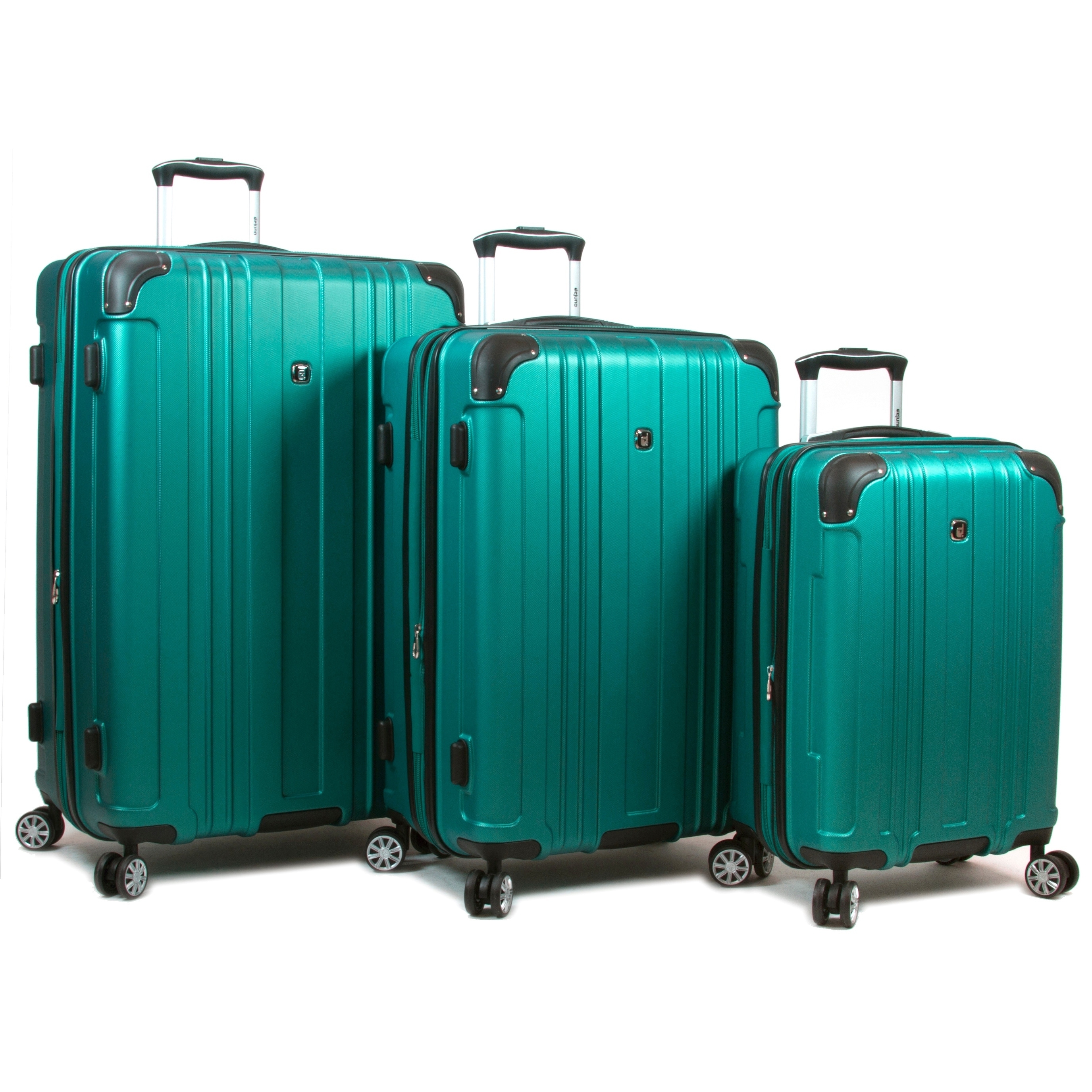 teal suitcase set