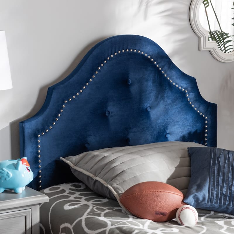 Copper Grove Debaltseve Velvet Fabric Headboard