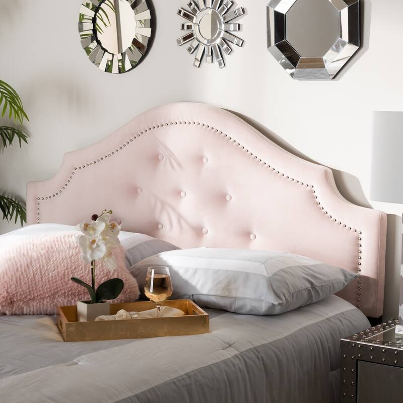 Copper Grove Debaltseve Velvet Fabric Headboard