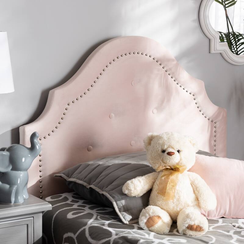 Copper Grove Debaltseve Velvet Fabric Headboard