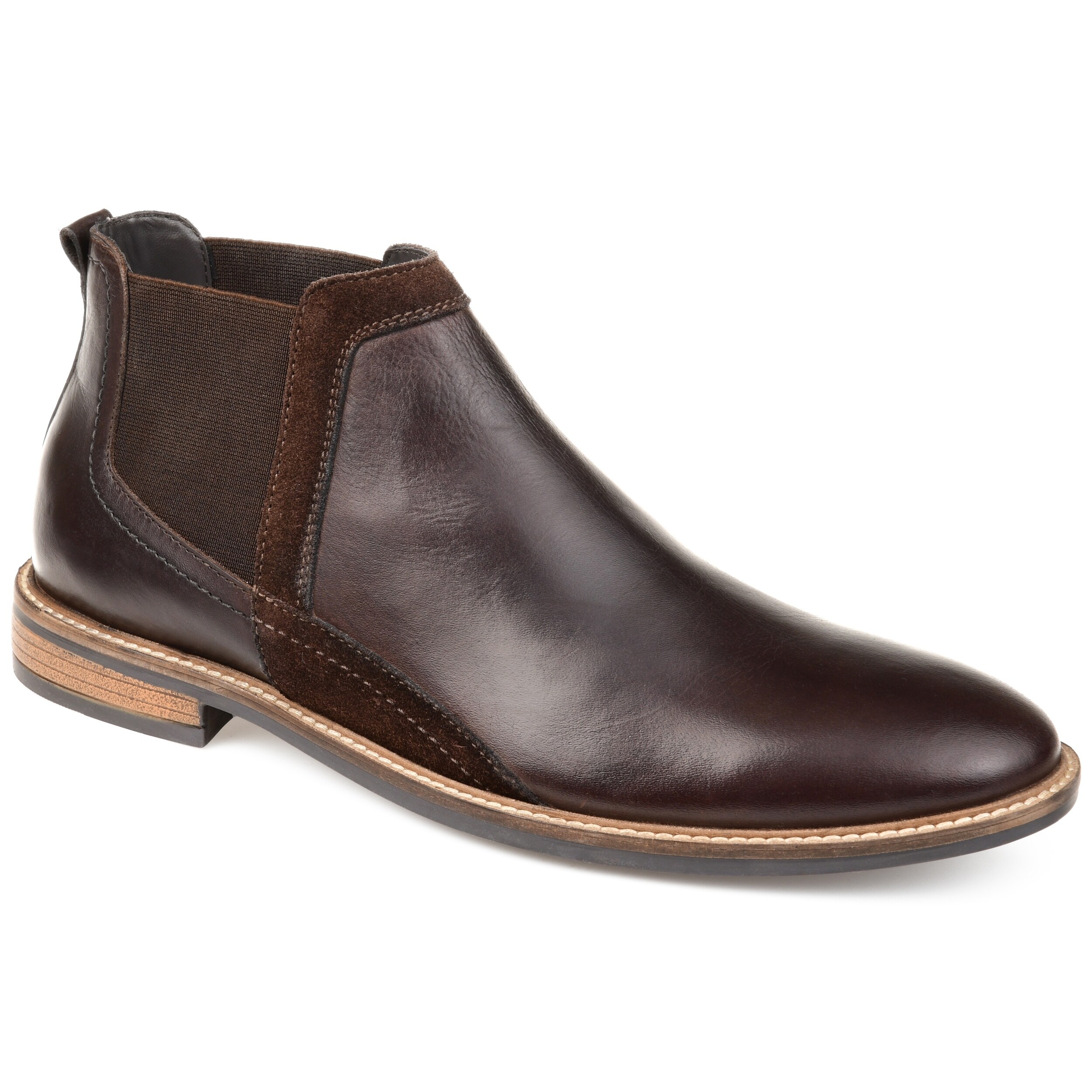 mens leather ankle boot