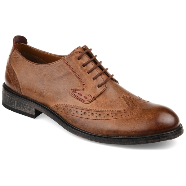 Uriah Leather Wingtip Derby Shoe 
