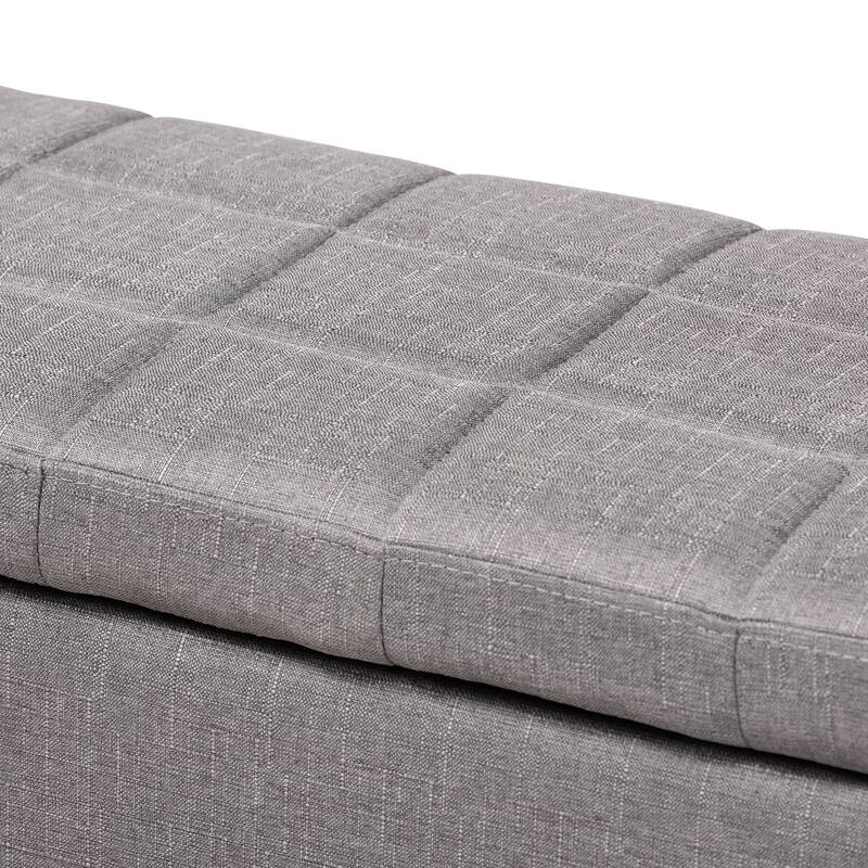 Copper Grove Zolochiv Contemporary Storage Ottoman