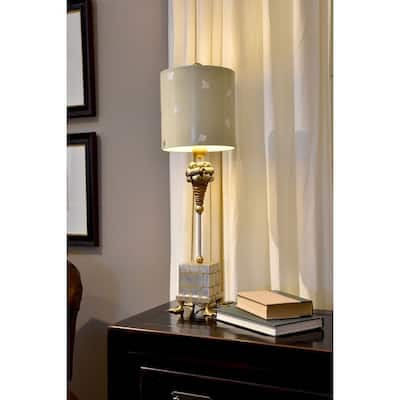 Pompadour X Table Whimsical Buffet Lamp By Lucas McKearn