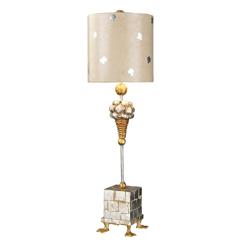 Pompadour X Table Whimsical Buffet Lamp By Lucas McKearn