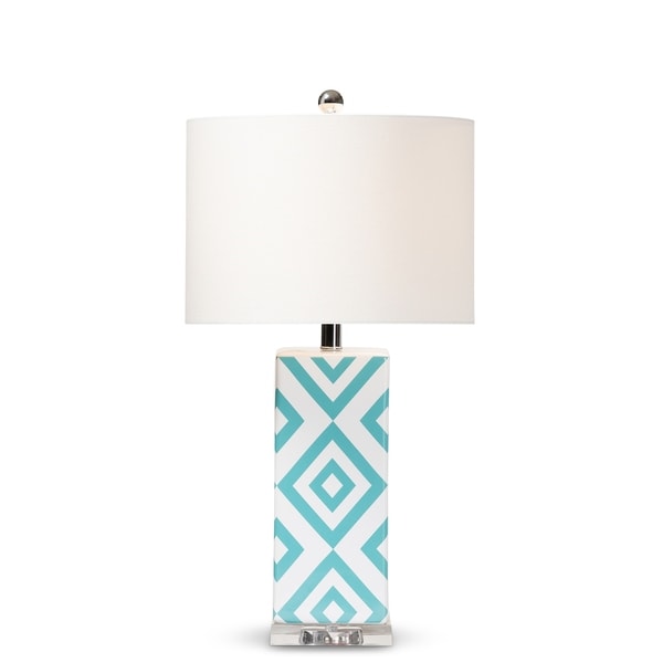 turquoise table lamp