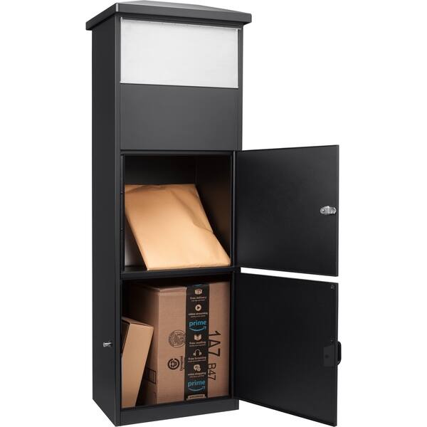 MPB-600 Brown Parcel Box with Package Compartment MPB-600 Brown Parcel Box with Package Compartment