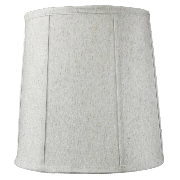 dark grey drum lampshade