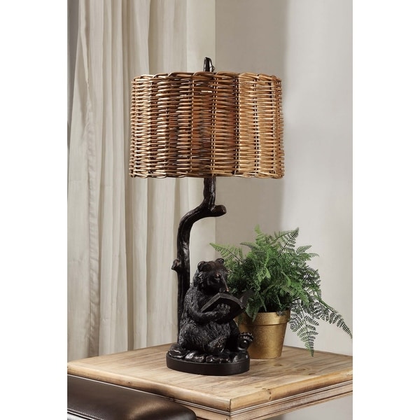 bear table lamp