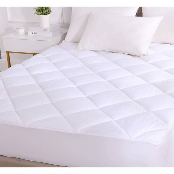 Twin Mattress Pad Protector Waterproof, Absorbent Mattress Pad Twin Cover  Quilted Fitted Mattress Protector, Mattress Cover Down Alternative Filling