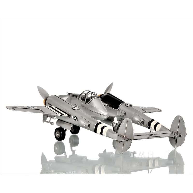 1940s U.S. Twin-Engine Fighter Plane