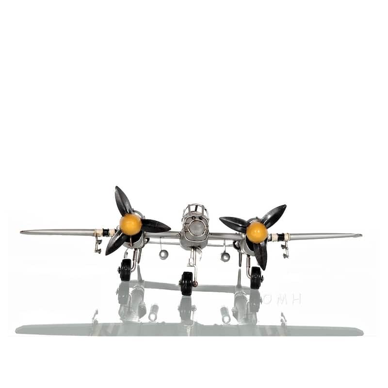 1940s U.S. Twin-Engine Fighter Plane