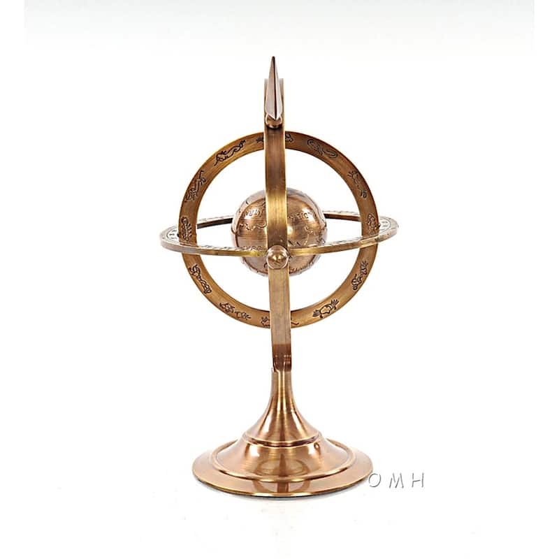 Brass Armillary 8 inches